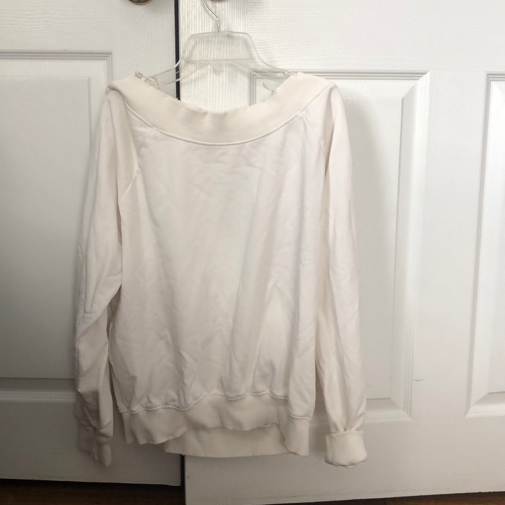 White sweater